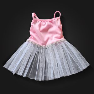 Pet Ballerina Dress – Pink & White