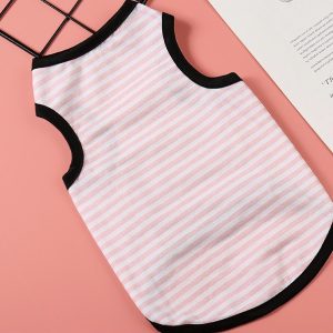 Pink Stripe Vest