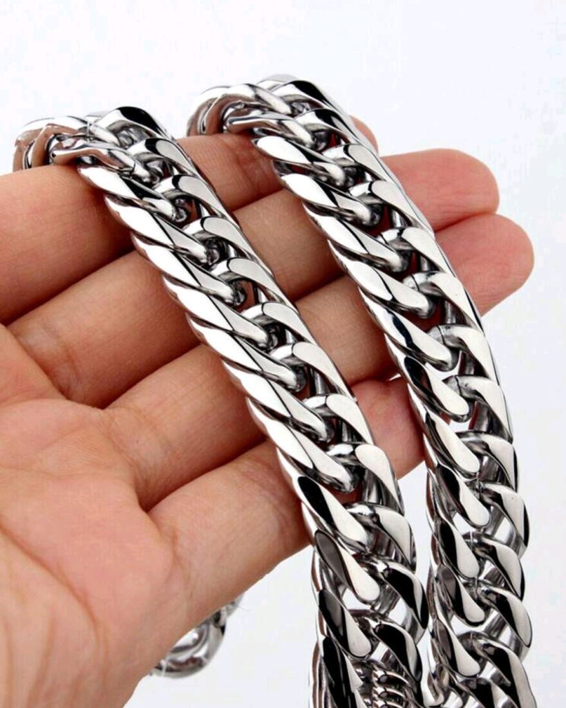 Silver Stainless Steel Neck Chain