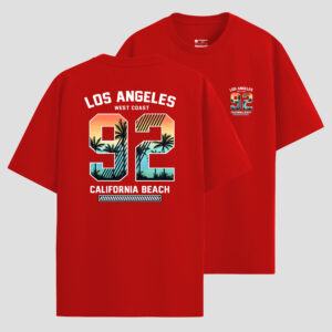 LA 92 back/front print